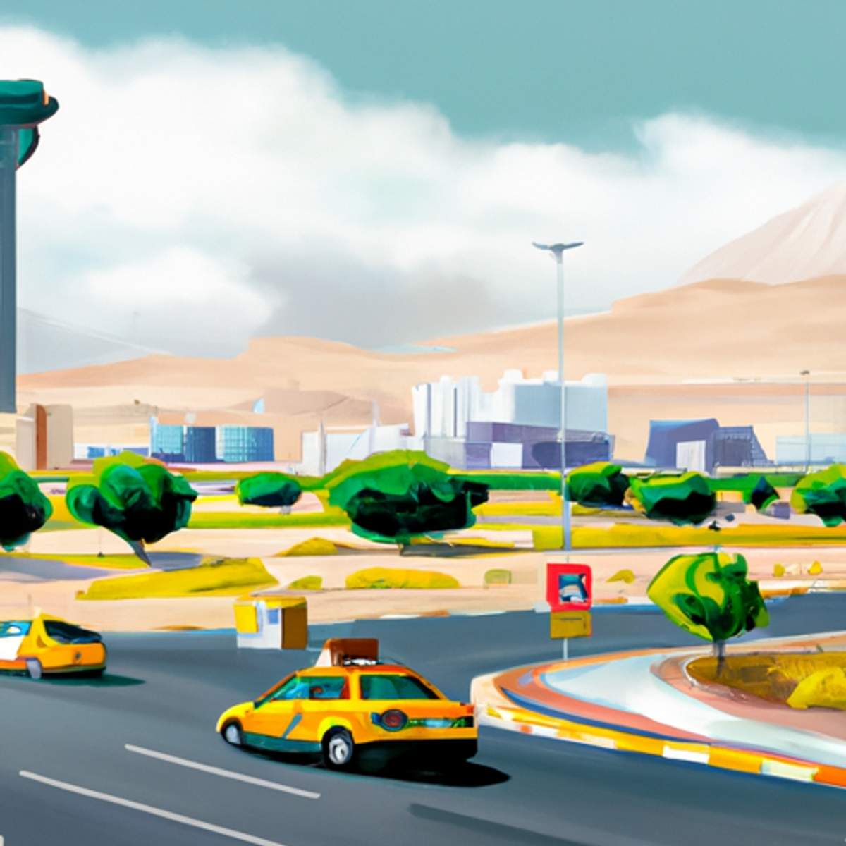 Tarifa de taxi en Emiratos Árabes Unidos