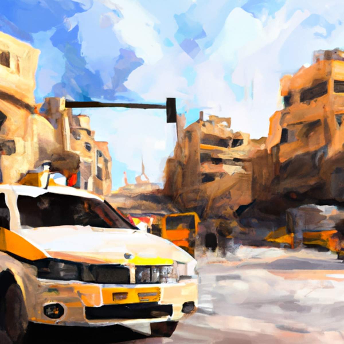 Tarifa de taxi en Siria