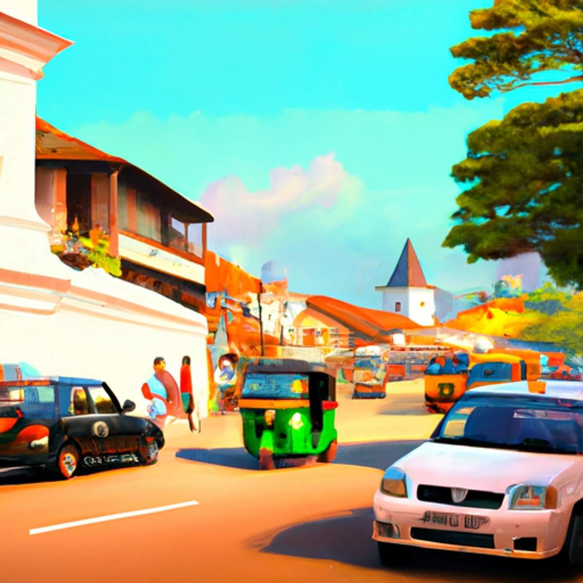 Tarifa de taxi en Sri Lanka