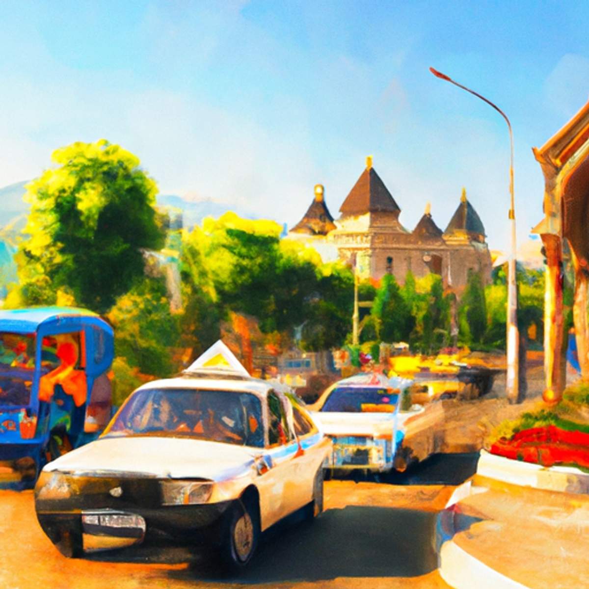Tarifa de taxi en Uzbekistán